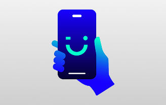 blue neon sign that reads bring your own device